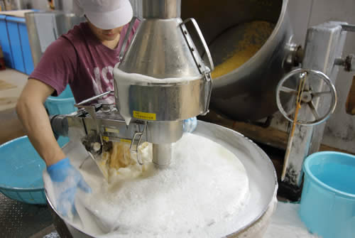 白味噌の作り方、大豆の洗浄